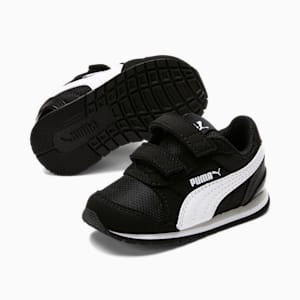 Chaussures ST Runner v2 en maille Bébé, Puma Black-Puma White-Gray Violet, extralarge